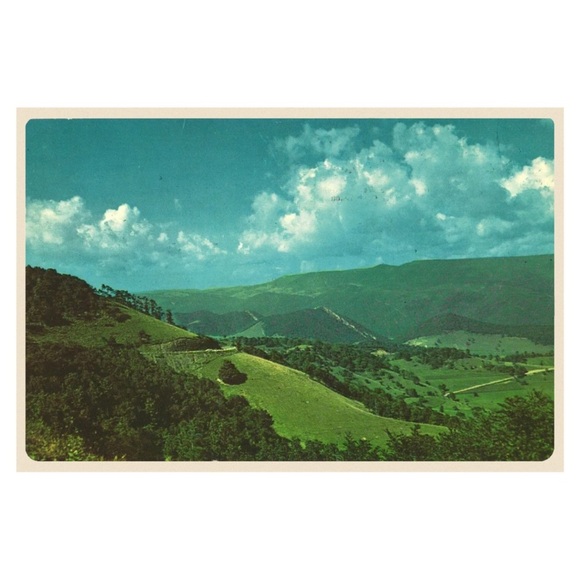 Picturesque View of Germany Valley - Near Franklin West Virginia Postcard - Picture 2 of 4